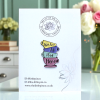Alice in Wonderland Mad Hatter Tea Party Enamel Pin Brooch With Set of Teacups and We Are All Mad Here, Birthday Gift For Her or Her Friends Main 100 Small Alice in Wonderland Mad Hatter Teacups Enamel Pin