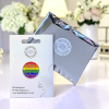 Love Respect Freedom Tolerance Equality Pride LGBTQIA+ Pin