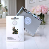 Floral Black Cat Enamel Pin Badge