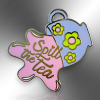 Small Spill The Tea Flower Teacup Hard Enamel Pin